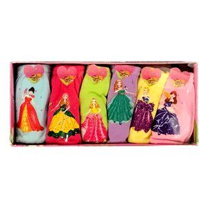 Sophia Girls Panties 6 PACK Assorted 7-14 Girls Underwear 100% COTTON ASST PRINT